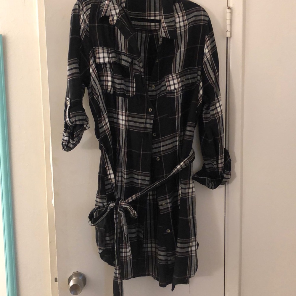 Flannel dress